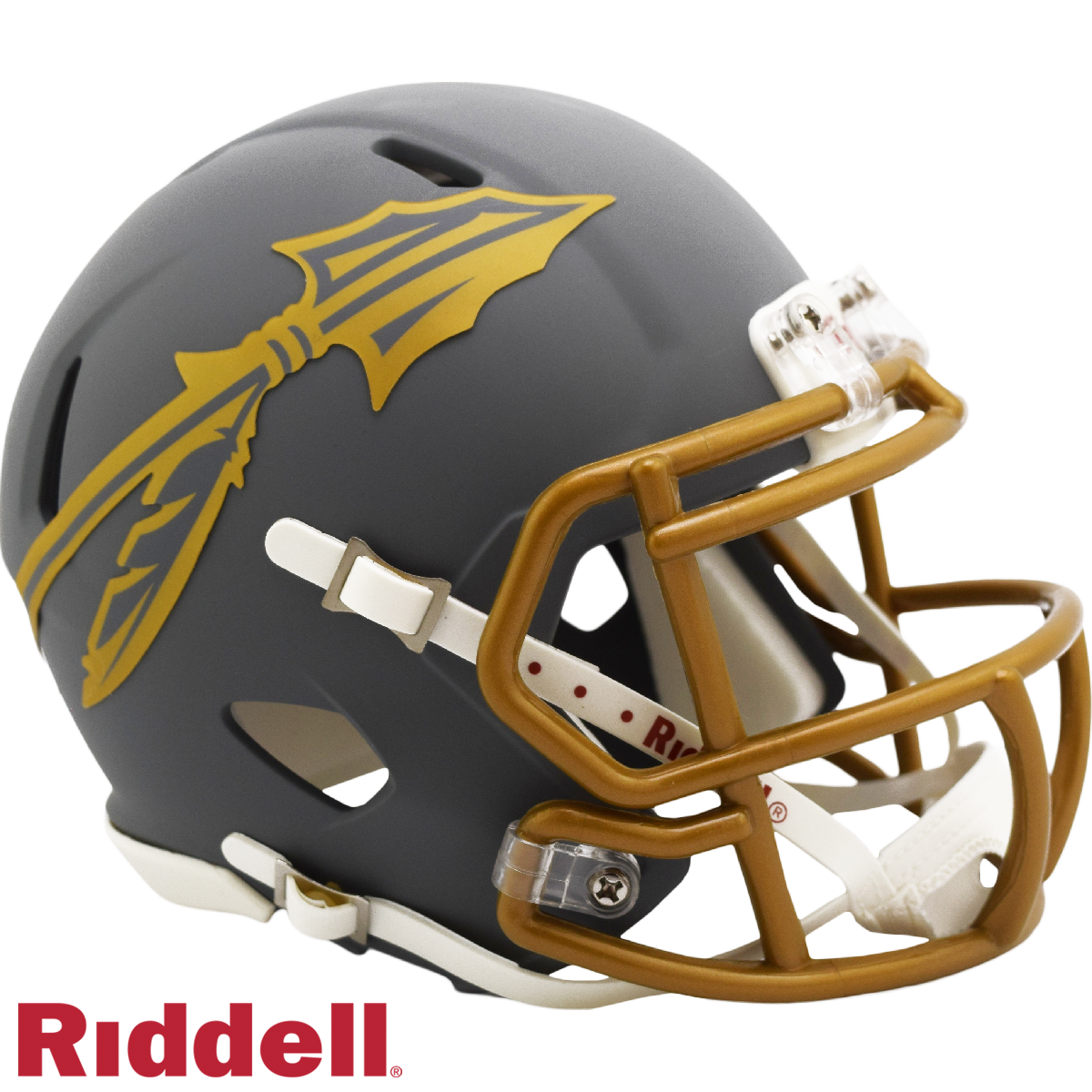 Florida St. Seminoles Slate Mini Football Helmet