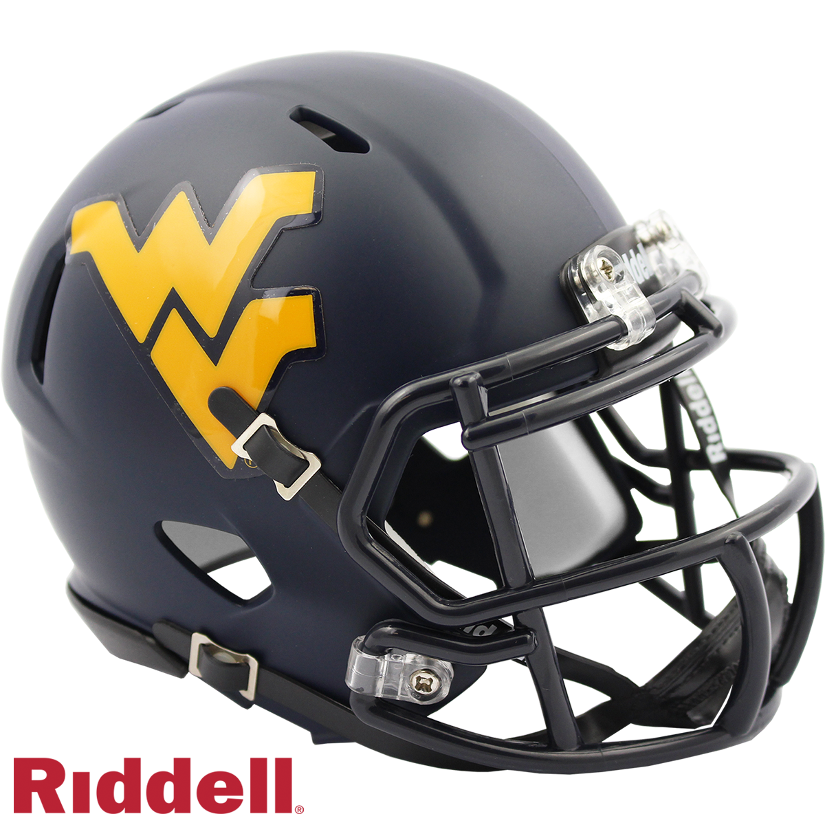 West Virginia Mountaineers Speed Mini Football Helmet