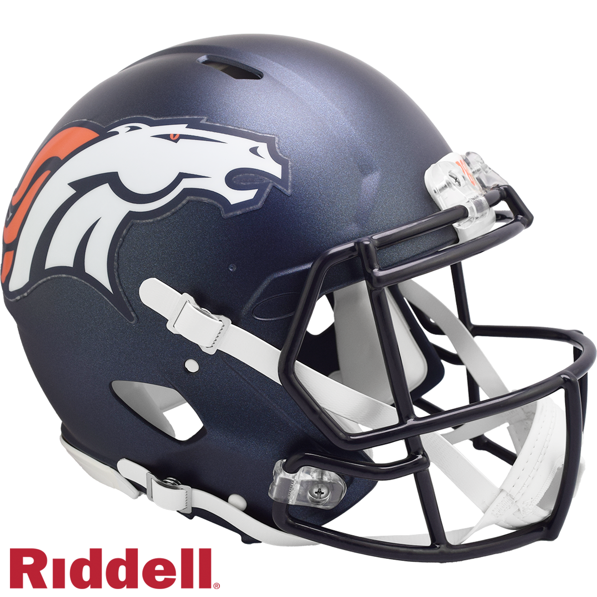 Denver Broncos Riddell Speed Full Size Authentic Football Helmet