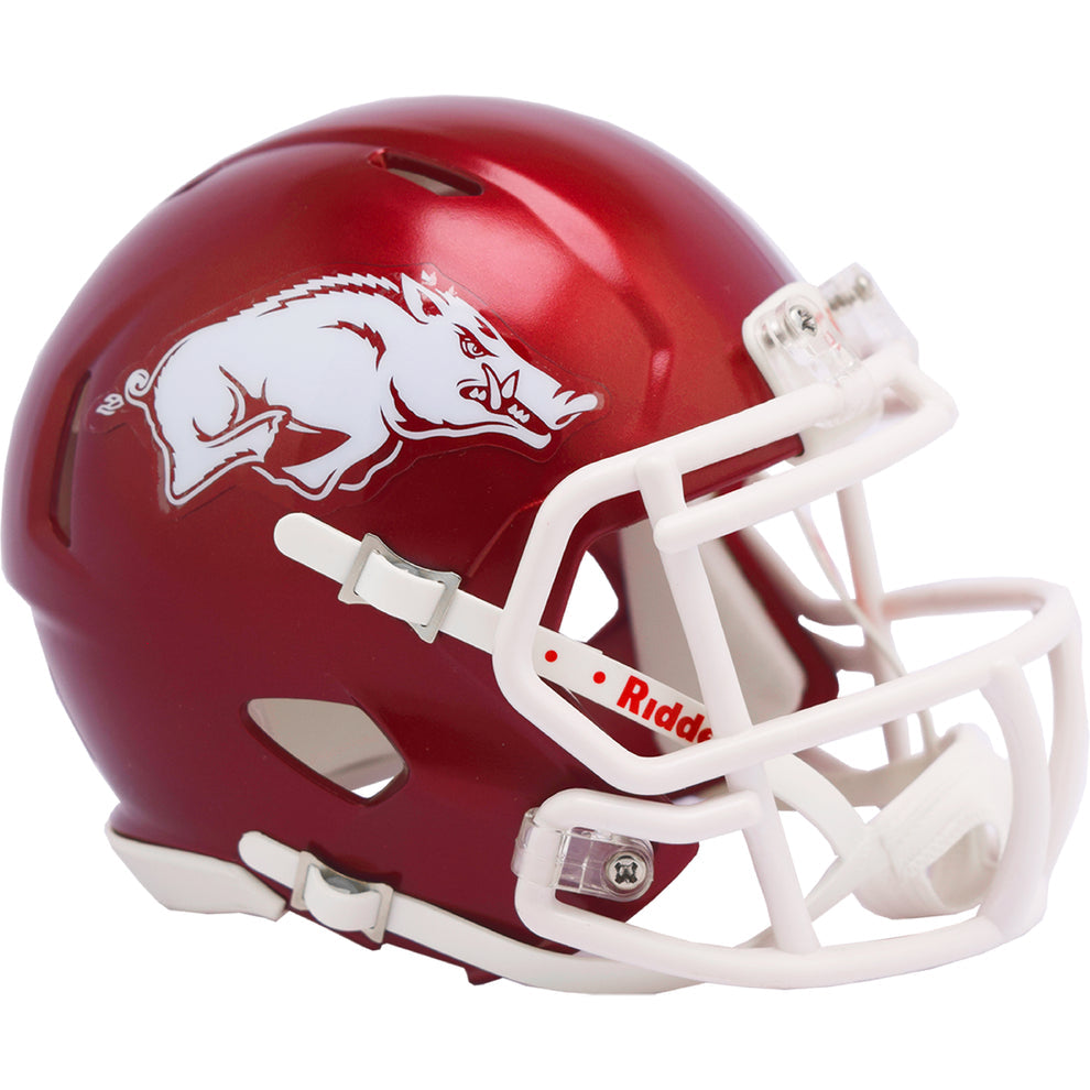 Arkansas Primary Speed Mini Footbal Helmet