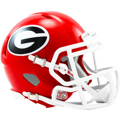 Georgia Bulldogs Primary Speed Mini Football Helmet