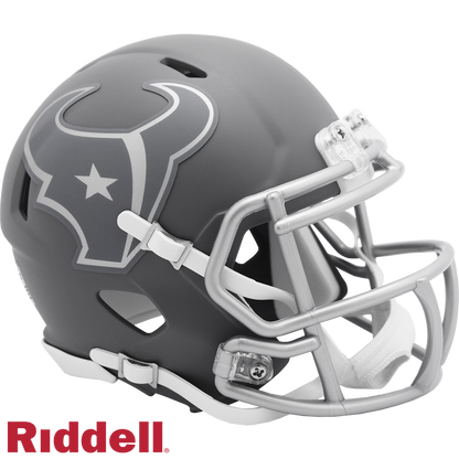 Houston Texans Slate Mini Football Helmet