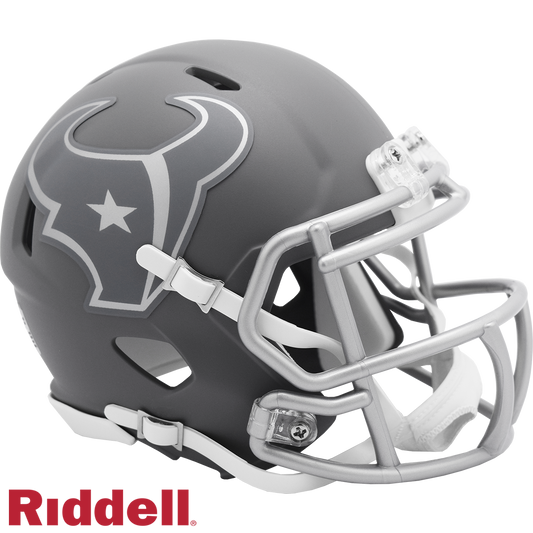 Houston Texans Slate Mini Football Helmet