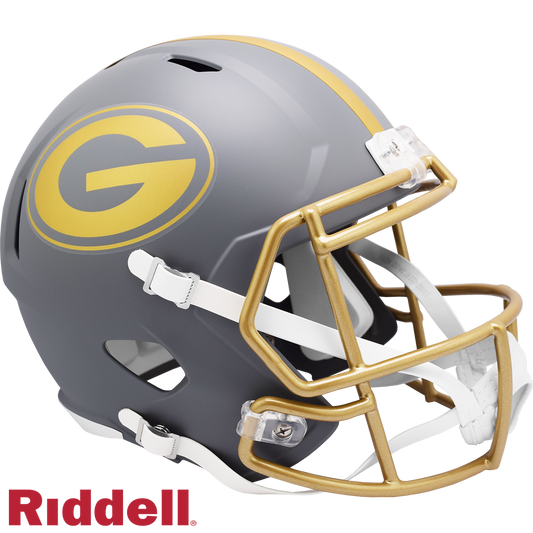 Green Bay Packers Slate Speed F/S Replica Football Helmet