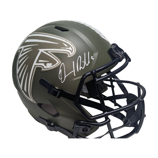 Desmond Ridder Signed Authentic Atlanta Falcons Salute To Service NFL