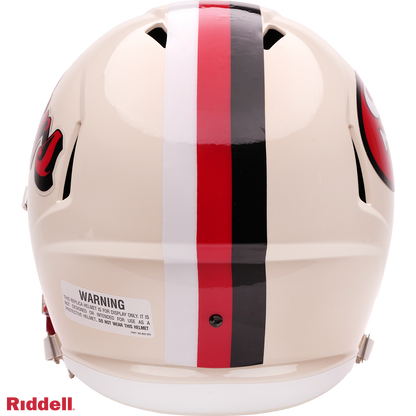 San Francisco 49ers Retro Speed F/S Replica Football Helmet