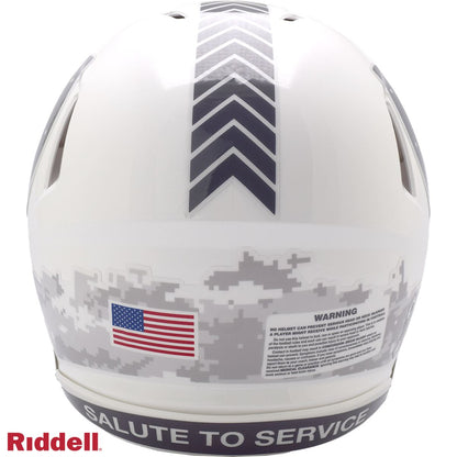 New York Jets 2024 Salute to Service Riddell Speed Authentic Football Helmet