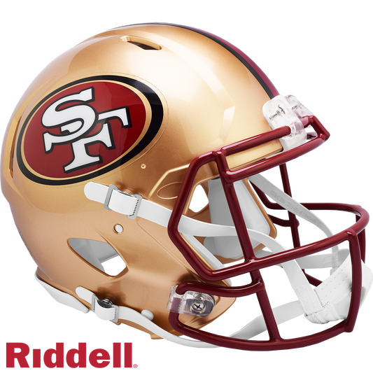 San Francisco 49ers T/B(96-08) Speed F/S Authentic Football Helmet