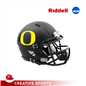 Oregon Ducks Matte Black Mini Football Helmet