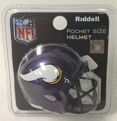 Minnesota Vikings Speed Pocket Pro Football Helmet