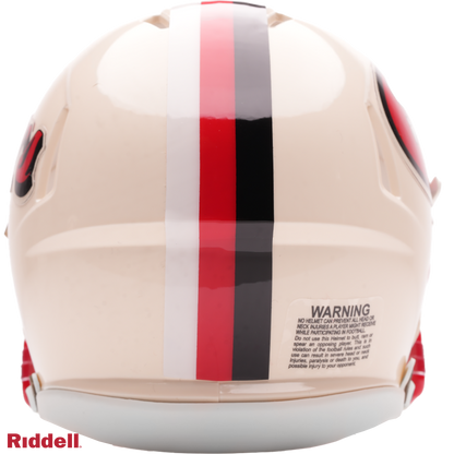 San Francisco 49ers Retro Speed Mini Football Helmet