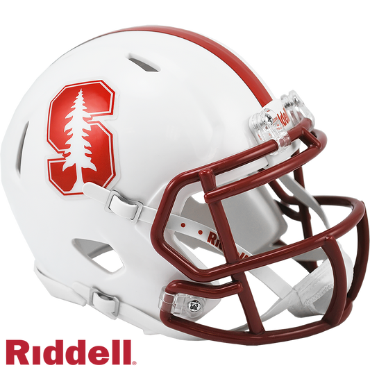 Stanford Cardinal Riddell Speed Mini Football Helmet - 2015 Logo-#8057387