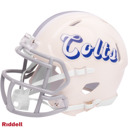 Indianapolis Colts Retro Speed Mini Football Helmet