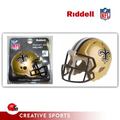 New Orleans Saints Speed Pocket Pro Football Helmet