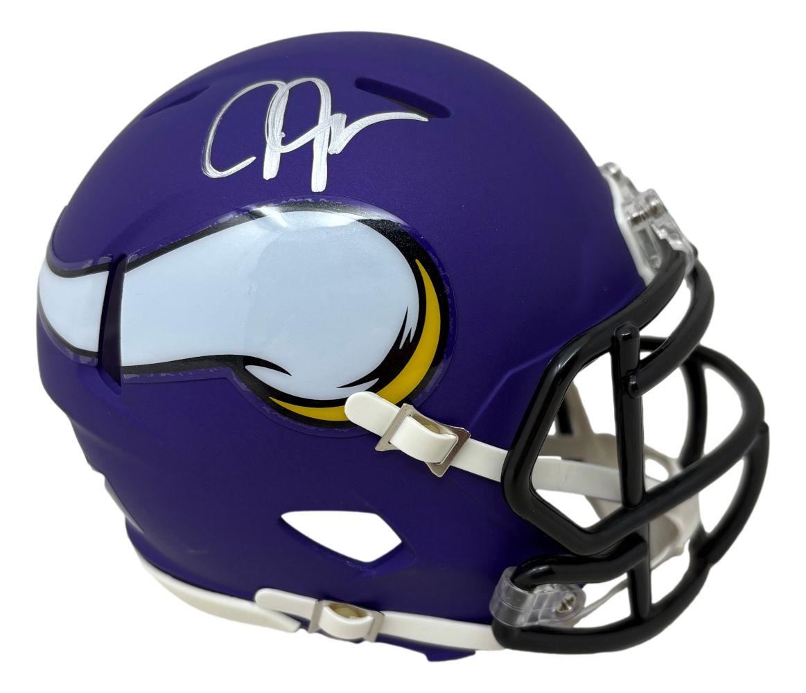 Justin Jefferson Signed Authentic Minnesota Vikings Mini Helmet