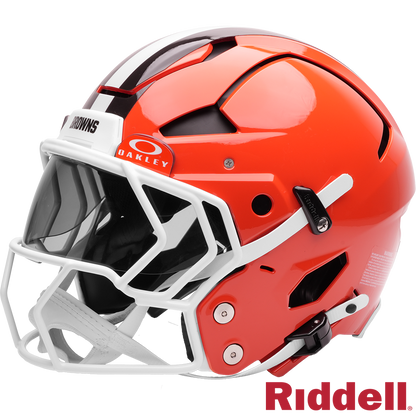 Cleveland Browns Primary Speed F/S Axiom Football Helmet