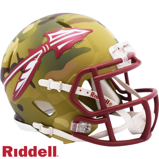 Florida St. Seminoles Camo Mini Football Helmet #8056400