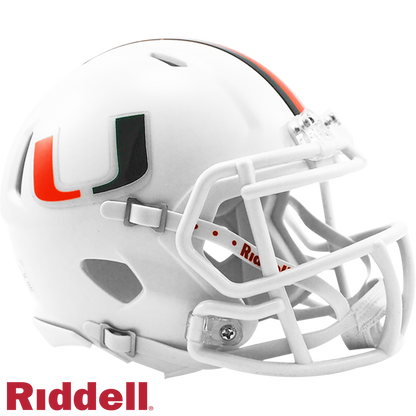Miami HurricanesSpeed Mini Football Helmet #3002073