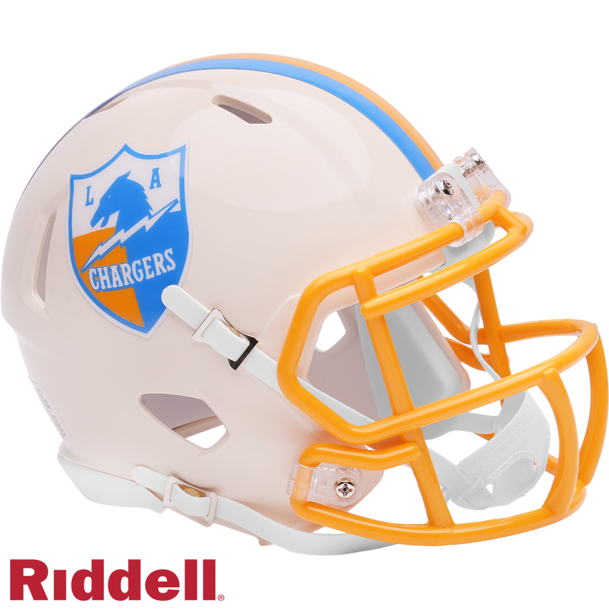 Los Angeles Chargers Retro Speed Mini Football Helmet