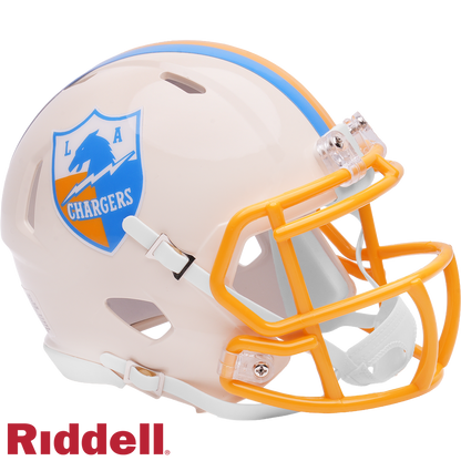 Los Angeles Chargers Retro Speed Mini Football Helmet