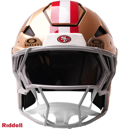 San Francisco 49ers Primary F/S Axiom Football Helmet