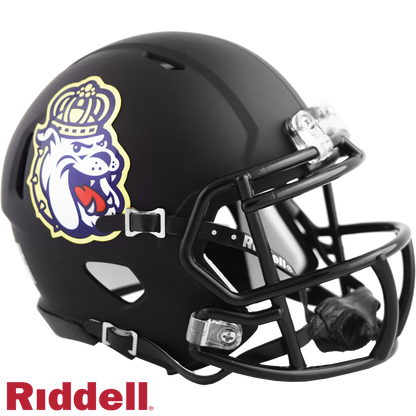 James Madison Dukes Black Mini Football Helmet