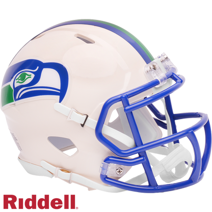 Seattle Seahawks Retro Speed Mini Football Helmet