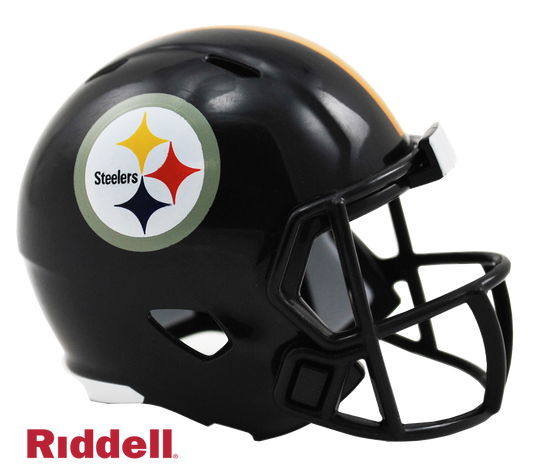 Pittsburg Steelers Speed Pocket Pro Football Helmet
