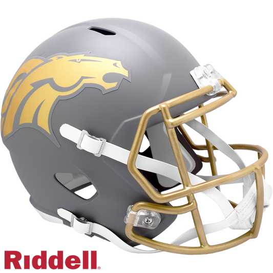 Denver Broncos Slate Speed F/S Replica Football Helmet
