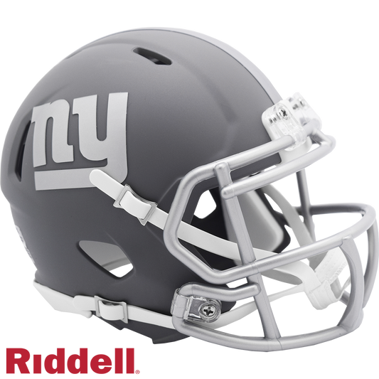 New York Giants Slate Speed Mini Football Helmet