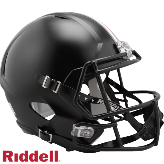 Ohio State Buckeyes Black F/S Replica Football Helmet