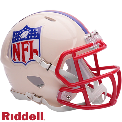 NFL Shield Retro Speed Mini Football Helmet