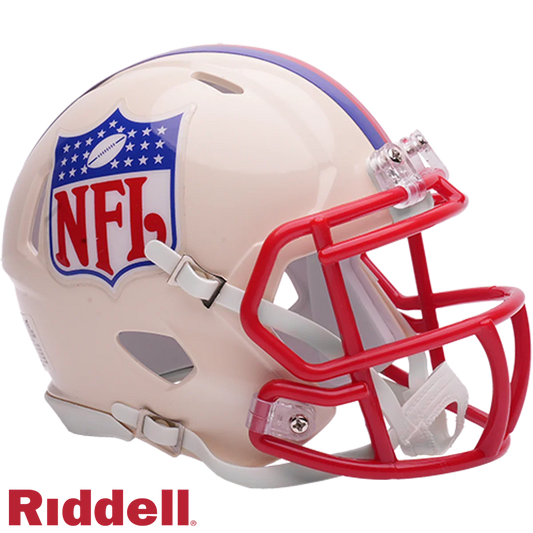 NFL Shield Retro Speed Mini Football Helmet