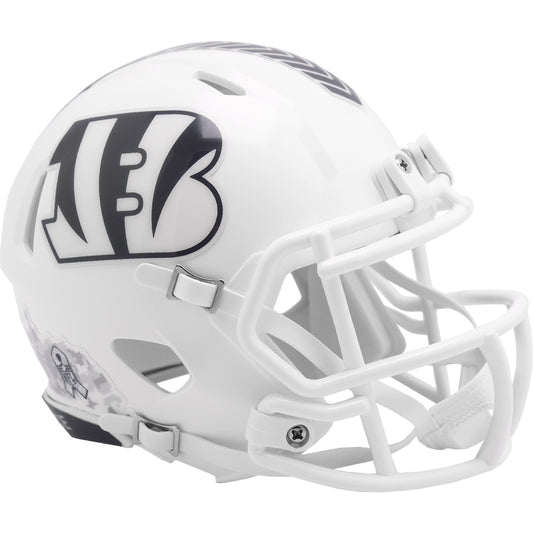 Cincinnati Bengals  2024 Salute to Service Riddell Speed Mini Football Helmet NFL