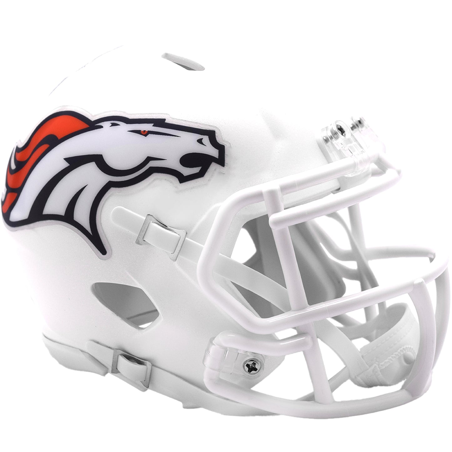 DENVER BRONCOS Riddell 2024 On-Field Alternate Speed Mini Football Helmet NFL