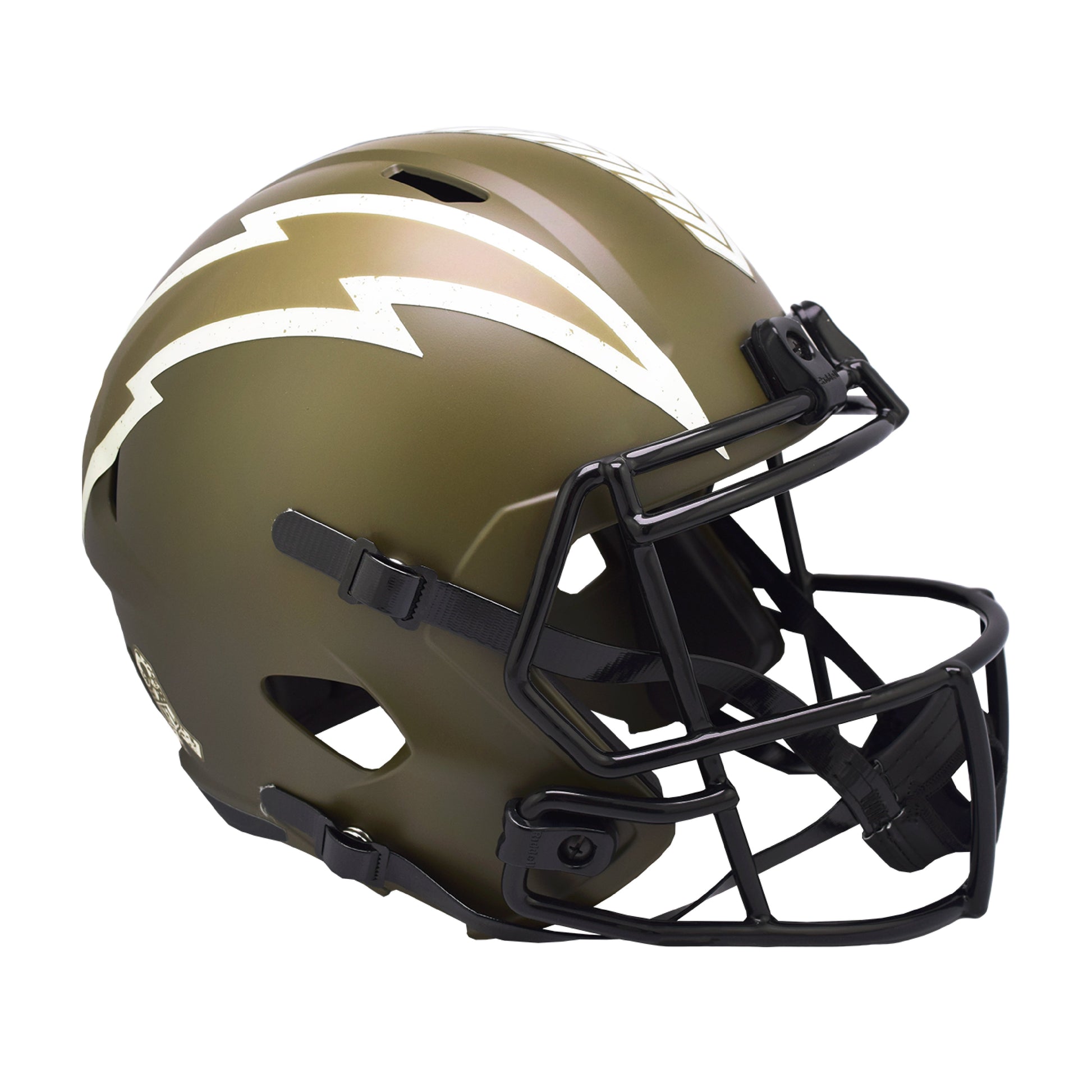 Los Angeles Chargers 2022 Salute to Service Riddell Speed Replica Foot – ML Sports Enterprises