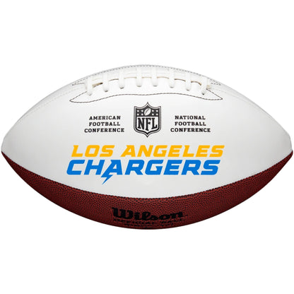 Los Angeles Chargers Embroidered Logo Signature Series Full Size Football