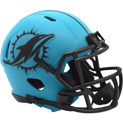 Miami Dolphins RAVE Speed Mini Football Helmet