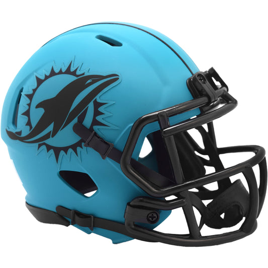 Miami Dolphins RAVE Speed Mini Football Helmet NFL