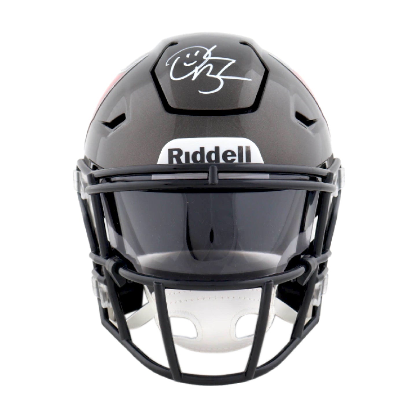 Derrick Brooks Signed Buccaneers Mid-Size MIDI SpeedFlex Helmet w/ Visor - Radtke