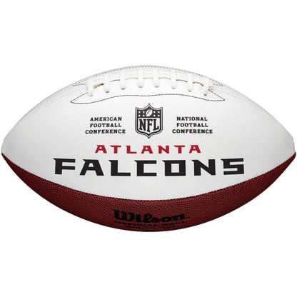 Atlanta Falcons Embroidered Logo Signature Series Full Size Football