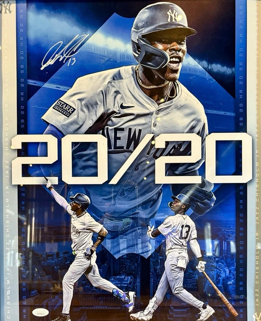 Yankees Jazz Chisholm Signed 16x20 (JSA Auth) Image #3