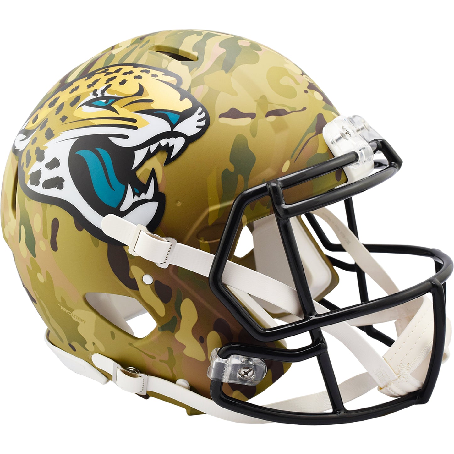 Jacksonville Jaguars CAMO Full Size Authentic Football Helmet
