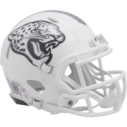 Jacksonville Jaguars 2024 Salute to Service Riddell Speed Mini Football Helmet