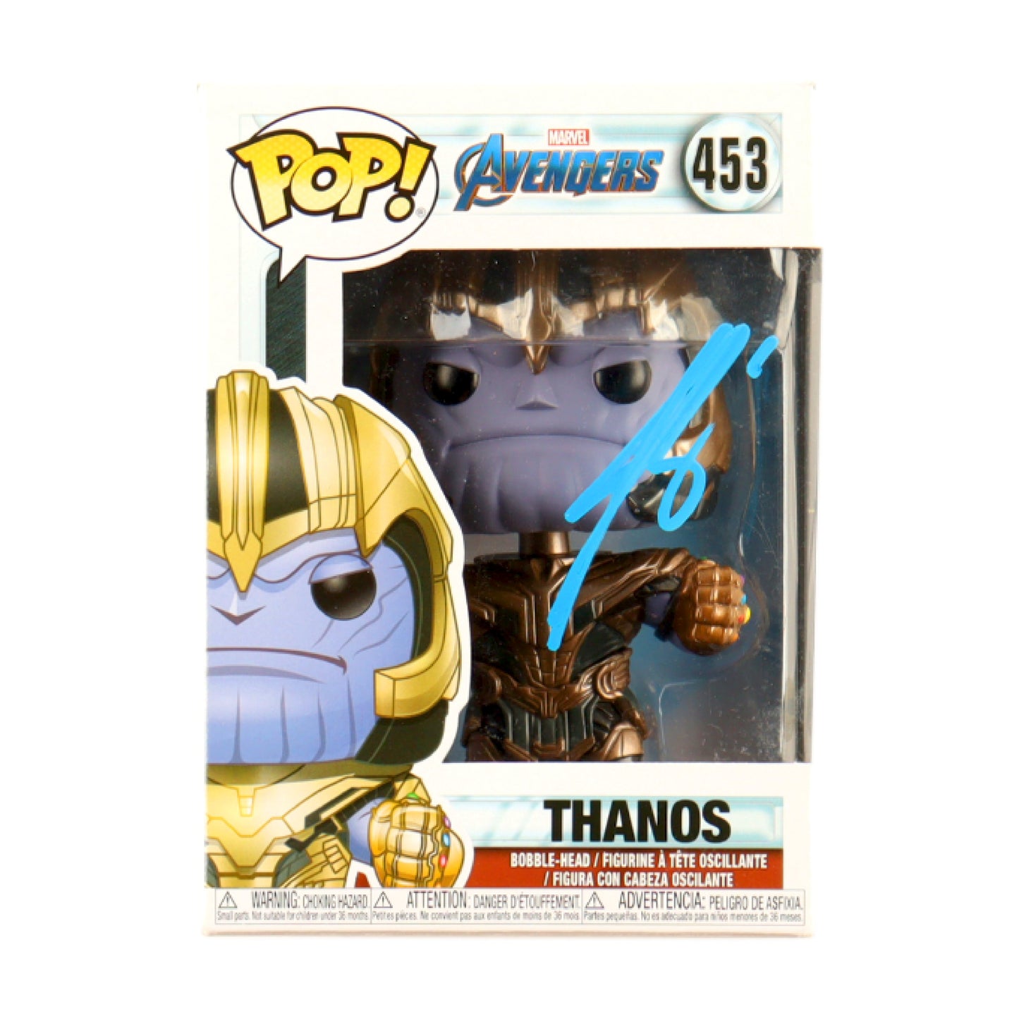 Josh Brolin Signed "Avengers" #453 Thanos Bobble-Head Funko Pop! - ACOA