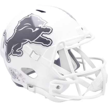 Detroit Lions 2024 Salute to Service Riddell Speed Replica Football Helmet