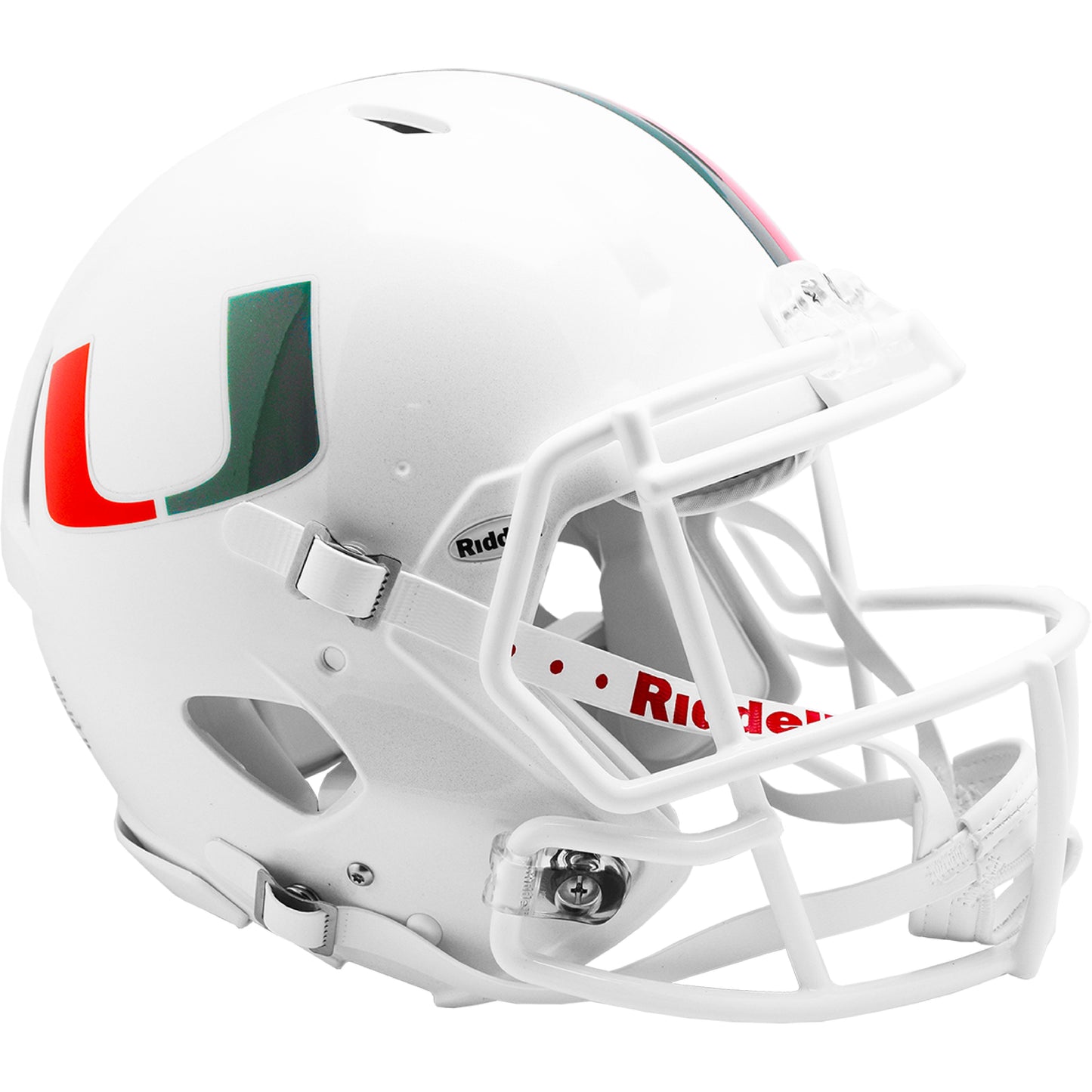 Miami Hurricanes Riddell Speed Full Size Authentic Football Helmet