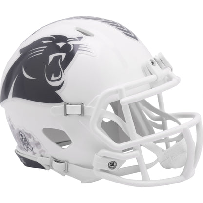 Carolina Panthers 2024 Salute to Service Riddell Speed Mini Football Helmet
