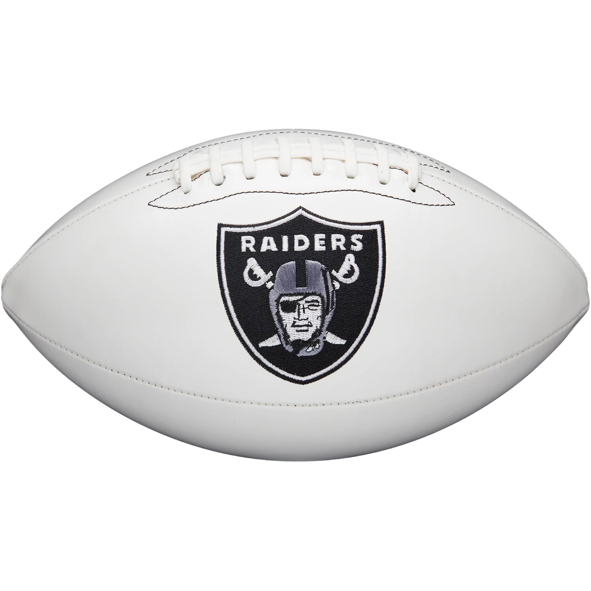 Las Vegas Raiders Embroidered Logo Signature Series Full Size Football