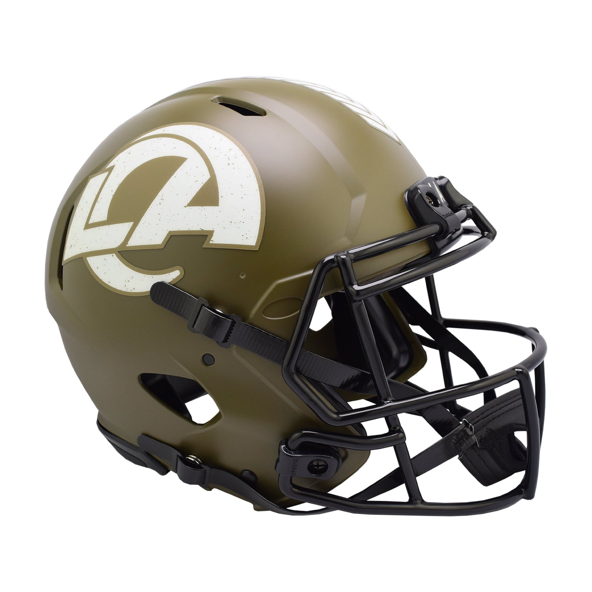 Los Angeles Rams 2022 Salute to Service Riddell Speed Authentic Footba – ML Sports Enterprises